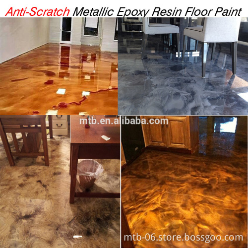 Scrath Resistance Resin Epoxy for Flooring